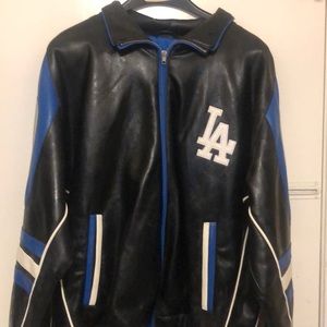 Los Angeles Dodgers pleather jacket